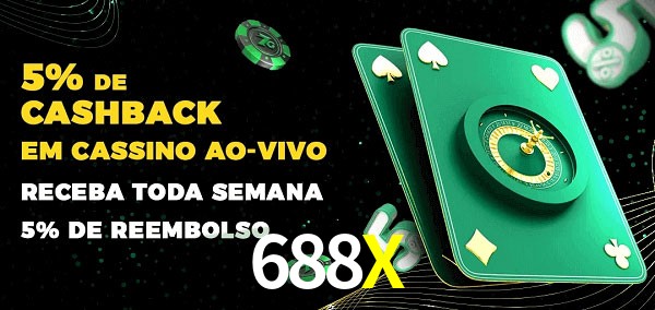 Promoções do cassino ao Vivo 688X